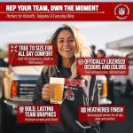 NFL Kansas City Chiefs Heather Crewneck Sweatshirt