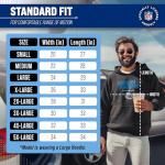 Carolina Panthers Adult Heather Hooded Sweatshirt