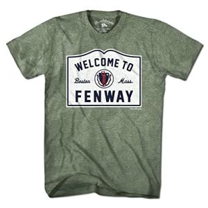 Fenway Park Welcome Sign Vintage T-Shirt
