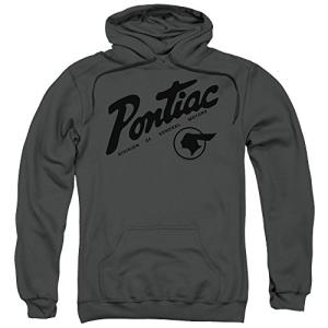 Pontiac Firebird Logo Charcoal Adult Hoodie