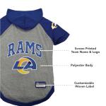 NFL Los Angeles Rams Dog and Cat Hoodie