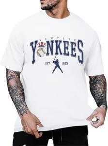 Vintage Baseball Game Day Graphic Tee for Men