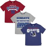 Giants Baby NFL Fan Tee Shirt 3-Pack