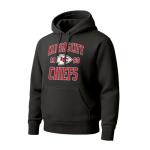 Kansas City Chiefs Men's/Women's Pullover Hoodie - Black