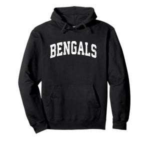 Bengals Vintage Athletic Sports Hoodie