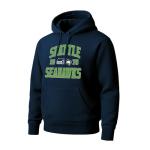 Seattle Seahawks Pullover Hoodie - Navy Blue