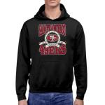 San Francisco 49ers Stacked Banner Hoodie - Black