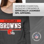 Cleveland Browns Women’s Slouchy Crew Neck T-Shirt