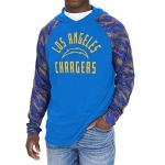 Los Angeles Chargers Viper Print Hooded T-Shirt