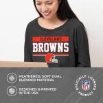 Cleveland Browns Women’s Slouchy Crew Neck T-Shirt