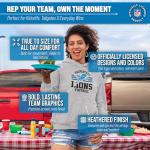 Detroit Lions Hooded Sweatshirt - Sport Gray