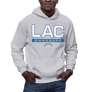 Los Angeles Chargers City Block Pullover Hoodie