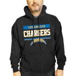Los Angeles Chargers Charcoal Hooded Sweatshirt