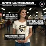 New Orleans Saints Vintage Women's Football T-Shirt