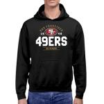 San Francisco 49ers Team Motto Hoodie - Black