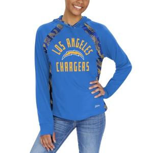 Los Angeles Chargers Women's Lightweight Hoodie with Viper Print
