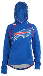 Buffalo Bills Women's Team Logo Camo Hoodie