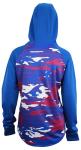 Buffalo Bills Women's Team Logo Camo Hoodie