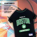 Boston Celtics Pet Hoodie & T-Shirt Combo