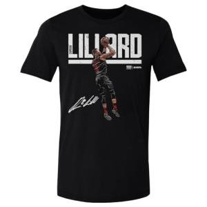 Damian Lillard Trail Blazers Black T-Shirt