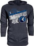 Minnesota Timberwolves Youth Long Sleeve Hooded Tee