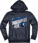Minnesota Timberwolves Youth Long Sleeve Hooded Tee