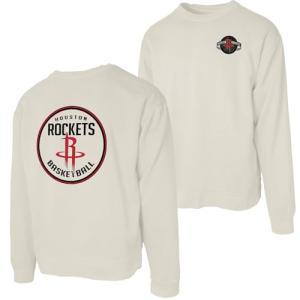 Houston Rockets Crewneck Sweatshirt – Ivory, Large