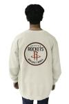 Houston Rockets Crewneck Sweatshirt – Ivory, Large