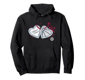 Washington Wizards Valentine's Day Heart Hoodie