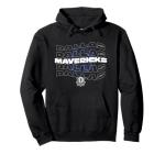Dallas Mavericks Wave Outline Logo Hoodie
