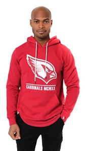 Arizona Cardinals Men's Fleece Pullover Hoodie, Small