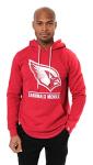 Arizona Cardinals Men's Fleece Pullover Hoodie, Small