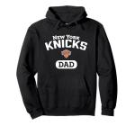 New York Knicks Dad Hoodie with Team Logo