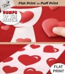 Red Hearts Tie Valentine’s Day Kids Long Sleeve T-Shirt