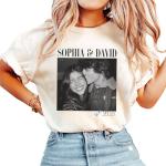 Customized Couple Photo T-Shirt for Anniversaries
