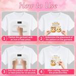 Cute Food Pairing Transfers for Valentine's Day