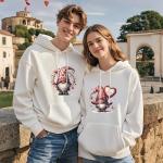 Cute Valentine's Day Gnome Iron-On Transfers 30 Pcs