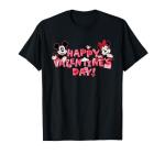 Mickey and Minnie Happy Valentine’s Day T-Shirt