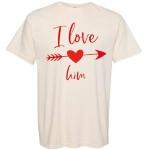 Couple's I Love You Arrow Heart T-Shirt Set