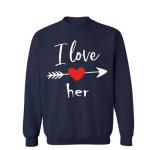 Couple's I Love You Arrow Heart T-Shirt Set