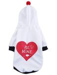 Valentine's Day Dog and Cat Hoodie Outfit