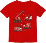 Toddler Valentine's Day Van Truck T-Shirt