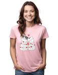 Cute Love Cats Valentine's Day T-Shirt for Couples