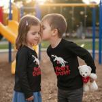 Tstars Heart Crusher T-Rex Love Toddler Tee