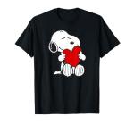 Snoopy Valentine Heart Hug T-Shirt