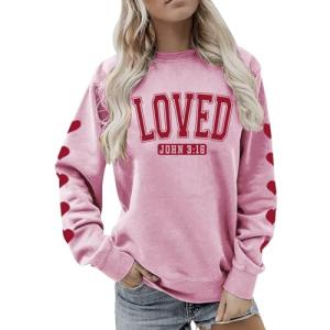 Loved John 3:16 Valentine’s Day T-Shirt