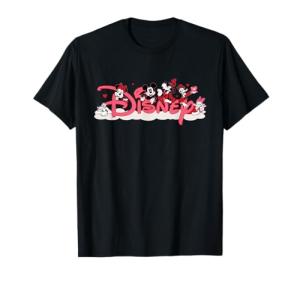 Mickey and Friends Valentine's Day Pink T-Shirt
