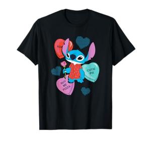 Disney Stitch Valentine's Day Funny T-Shirt