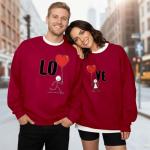 Valentine's Day Matching Sweatshirts for Couples