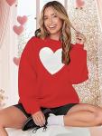 Cute Love Heart Graphic Valentine’s Day Tee